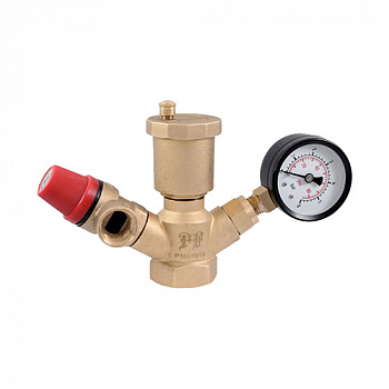 Группа безопасности котла Y-обр. 1" 1.5 бар   PF573-1.5 3