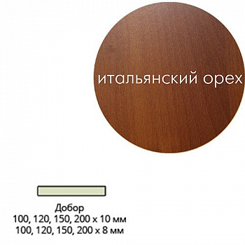 Добор ПВХ (ит.орех) 150 *10*2070 мм Леском