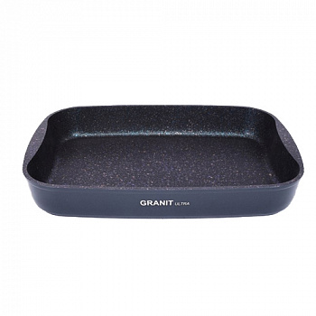 АП Противень 400х295х50, АП линия "Granit Ultra" (blue) "Kukmara" пгг03а