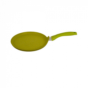 Сковорода блинная 240мм с ручкой,АП ( Lime), линия "Trendy style" "Kukmara" сб240tsl