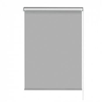 Рулонная штора Эскар Blackout silverback отражающий 90*170 серый