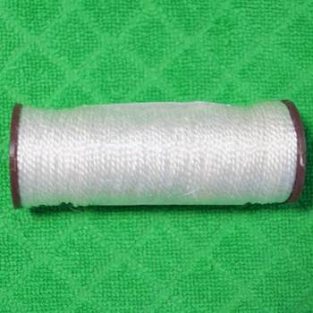 Нить крученая капр. белая(100m) D1mm, 201-100б, уп.100 шт г.Рязань