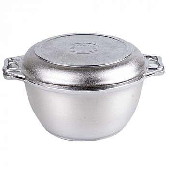Казан походный 3л (с крышкой сковородой)  г.КУКМОР арт.к34 "Kukmara"