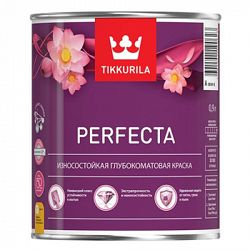 Краска интерьерная Tikkurila PERFECTA C глубокоматовая 0,9 л