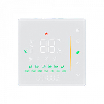 Терморегулятор Warmlife WL-007GB белый WIFI прогр.сенсорный (до 3,5 кВт) встраиваемый