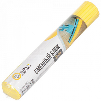 Cменный блок ПВА 33см к швабре МОП KD-14-P03 refill Марья Искусница
