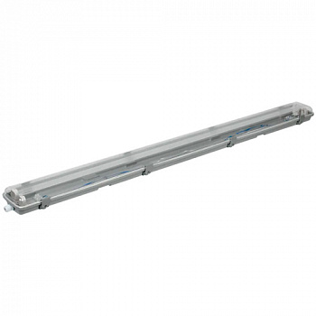 Светильник ДСП 2202 под LED лампу 2хT8 1200мм IP65 IEK арт.LDSP0-2202-2X120-K01